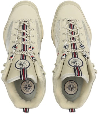 (W) 휠라 레이 트레이서 시멘트 그레이/블루/레드 1JM00777_077 Lookbook (W) 휠라 레이 트레이서 시멘트 그레이/블루/레드 1JM00777_077