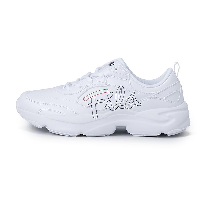 (Women) FILA Ray Trainer V2 Script Sneakers FS256RU03X012-100