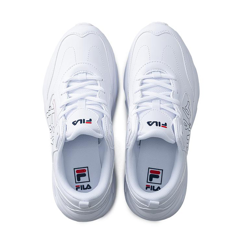 Sizing (W) FILA Ray Trainer V2 Script Sepatu Sneakers. FS256RU03X012-100