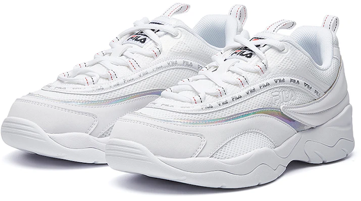 (W) FILA Ray VNTG Chaussures de Running Gris/Blanc F62W031112FWT Lookbook (W) FILA Ray VNTG Chaussures de Running Gris/Blanc F62W031112FWT