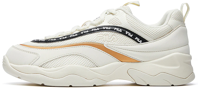 (W) FILA Ray VNTG Laufschuhe Weiß/Schwarz/Gold F62W031112FSW Buy (W) FILA Ray VNTG Laufschuhe Weiß/Schwarz/Gold F62W031112FSW