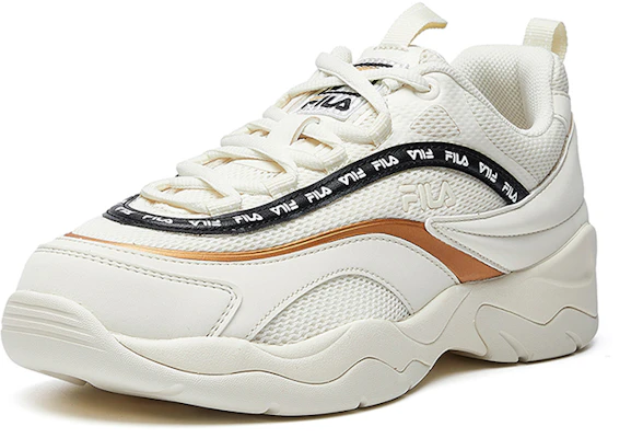 (W) FILA Ray VNTG Laufschuhe Weiß/Schwarz/Gold F62W031112FSW Order (W) FILA Ray VNTG Laufschuhe Weiß/Schwarz/Gold F62W031112FSW
