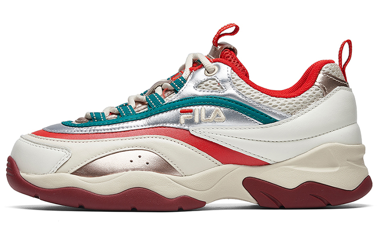 (W) FILA Ray VNTGLow Running Shoes White/Silver