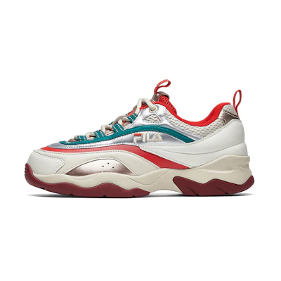 (W) FILA Ray VNTGLow Running Shoes White/Silver