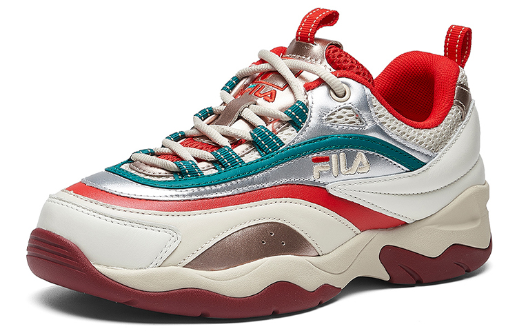 (W) FILA Ray VNTGLow Running Shoes White/Silver 圖 2