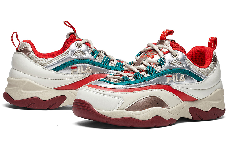 (W) FILA Ray VNTGLow Running Shoes White/Silver 圖 3