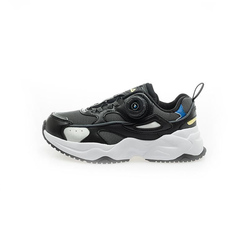 (Women) Fila Rayflide Dial KD Kids Basketball Sneakers Black Bull FK261CD01X035-001