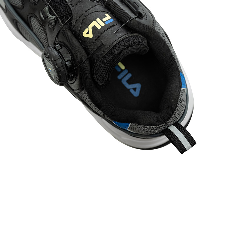 Details for (W) Fila Rayflide Dial KD 兒童籃球鞋 黑色公牛 FK261CD01X035-001