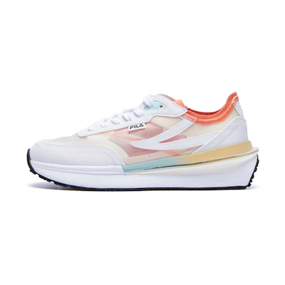 (W) FILA RENNO Classics Sneakers 'White Orange'
