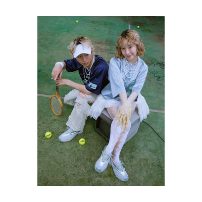 (W) Fila Replica 2002 Rena Grey/Green/Pink