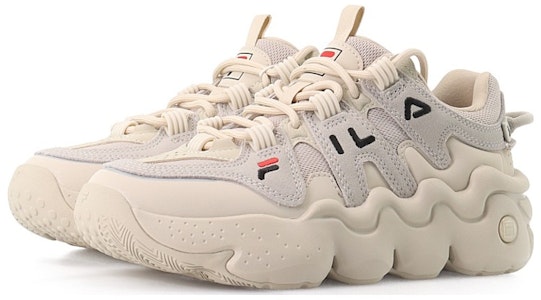 FILA 斐樂 低筒 復古籃球鞋 女款 麥色 Lookbook FILA 斐樂 低筒 復古籃球鞋 女款 麥色
