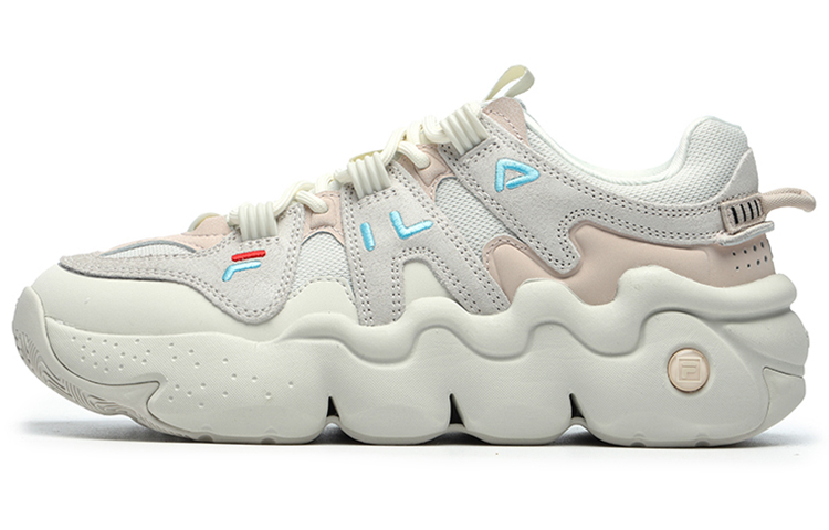 (Women) FILA Retro Basketball Shoes White F12W141223FLA