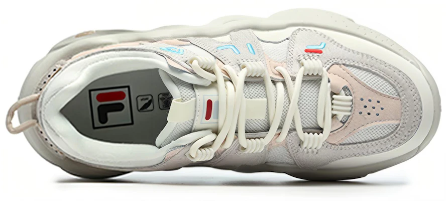 (W) Chaussures de Basketball Rétro FILA Blanches F12W141223FLA Lookbook (W) Chaussures de Basketball Rétro FILA Blanches F12W141223FLA