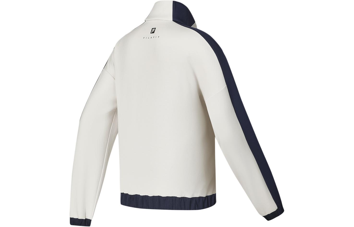 (Women) FILA Retro Colorblock Track Jacket in Pebble Gray A11W411501F-GY 圖 3