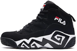 (Women) FILA Retro High-Top Basketball 'Black White' F52W841201FBK (Women) FILA Retro High-Top Basketball 'Black White' F52W841201FBK