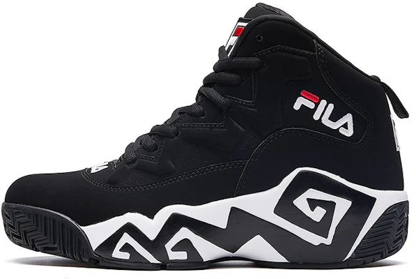 (Women) FILA Retro High-Top Basketball 'Black White' F52W841201FBK Buy (Women) FILA Retro High-Top Basketball 'Black White' F52W841201FBK