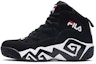 Buy (W) FILA Retro High-Top Bola Keranjang 'Hitam Putih' F52W841201FBK