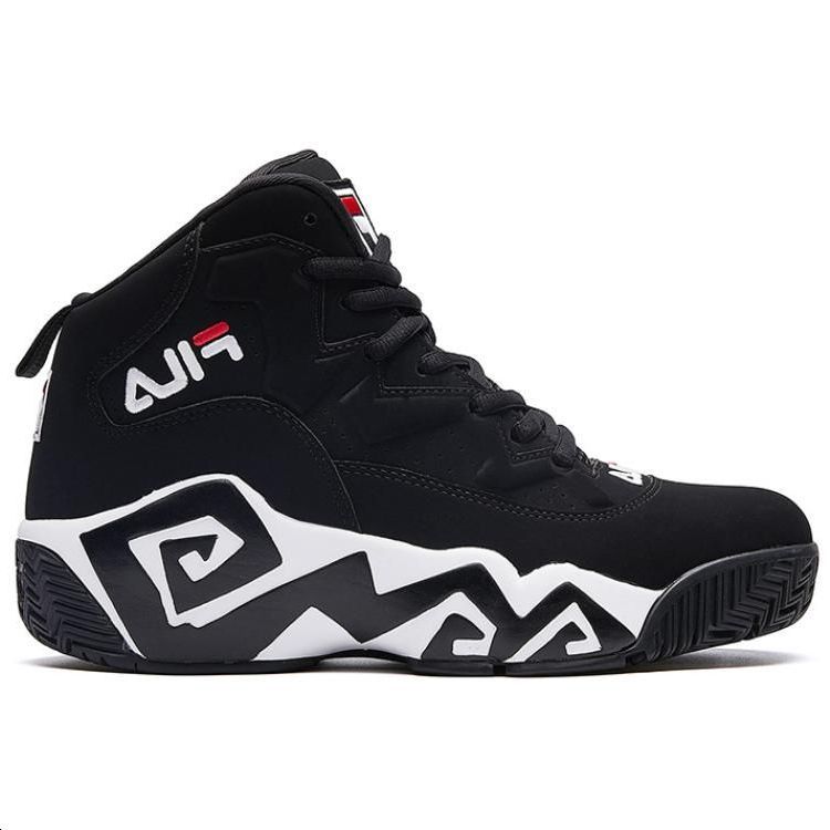 Order (Women) FILA Retro High-Top Basketball 'Black White' F52W841201FBK