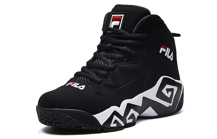 Lookbook (Women) FILA Retro High-Top Basketball 'Black White' F52W841201FBK