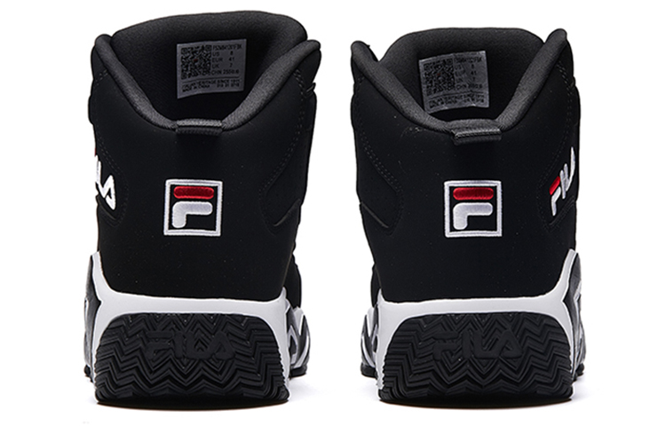 Purchase (Women) FILA Retro High-Top Basketball 'Black White' F52W841201FBK