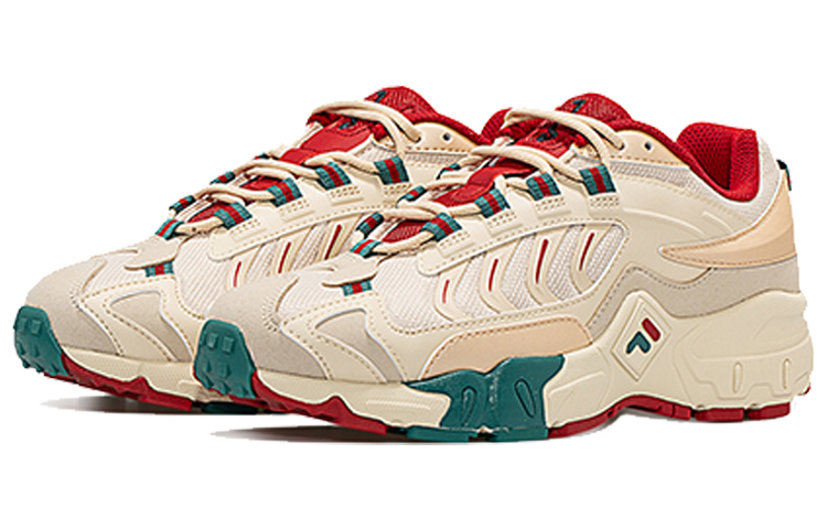 Lookbook Fila Fusion 斐樂潮牌 復古跑鞋 女款 金紅綠