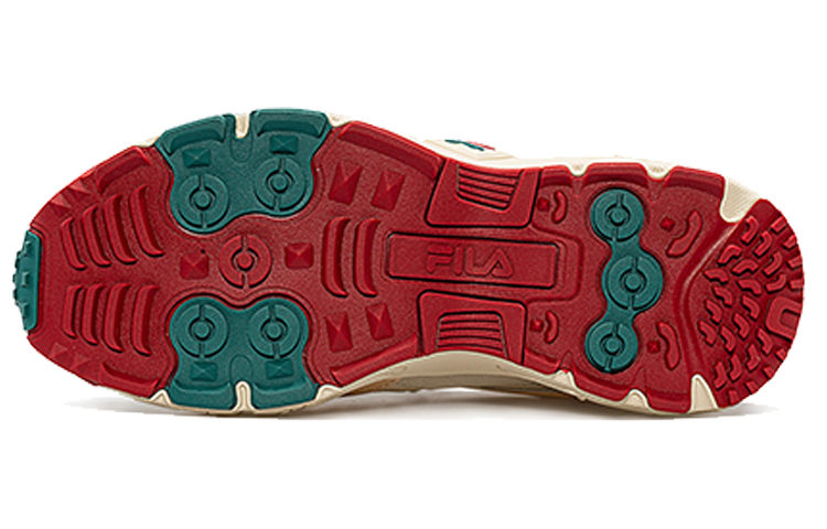 Purchase Fila Fusion 斐樂潮牌 復古跑鞋 女款 金紅綠