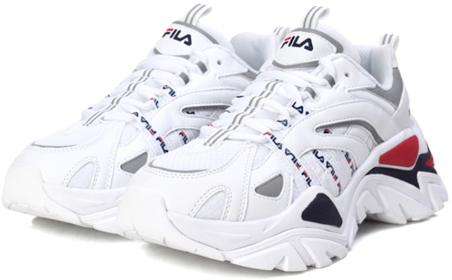 (W) FILA复古跑鞋 白/黑/红 1JM00800_125 Order (W) FILA复古跑鞋 白/黑/红 1JM00800_125