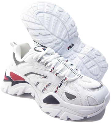 (W) FILA复古跑鞋 白/黑/红 1JM00800_125 Lookbook (W) FILA复古跑鞋 白/黑/红 1JM00800_125