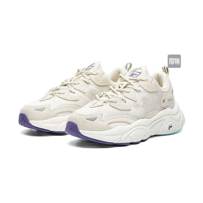 (W) FILA Retro Running Sneaker 'Milk White'