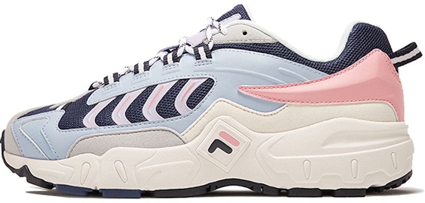 (Women) FILA Retro Shoe Blue 'Pink' F12W031110FIS Buy (Women) FILA Retro Shoe Blue 'Pink' F12W031110FIS