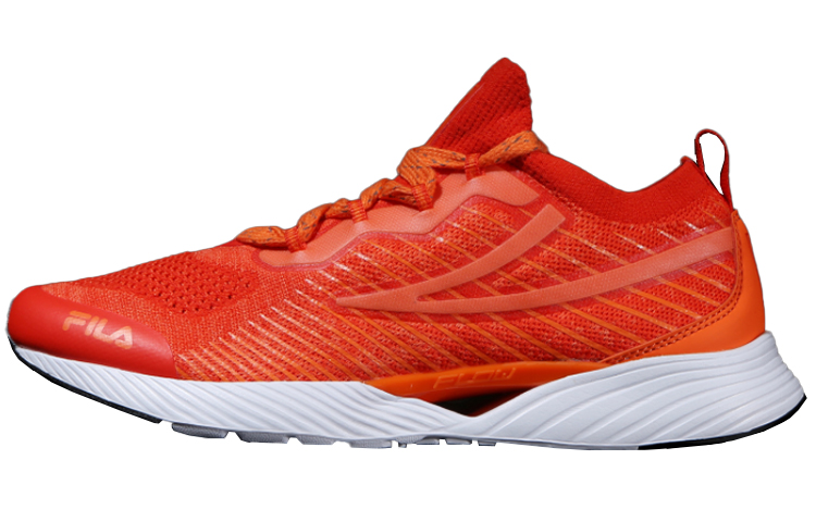 (Women) FILA RgbvRunning Shoes Red/White/Orange FS1RNB3221X_ORG