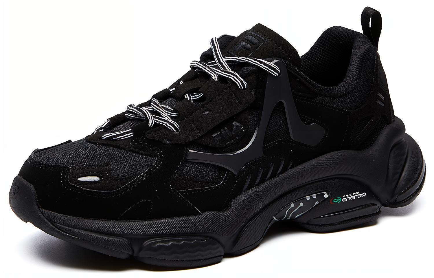 Lookbook (W) Zapatillas de Running FILA RJV Low-Top Negras F12W111138ABK