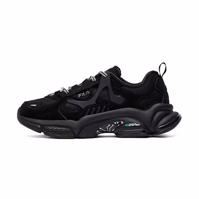 (W) FILA RJV Low Running Shoes Black