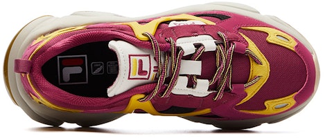 (W) Zapatillas FILA RJV Bajas para Correr 'Rojo Amarillo' T12W111107FBJ Shop (W) Zapatillas FILA RJV Bajas para Correr 'Rojo Amarillo' T12W111107FBJ