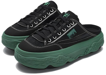 (W) FILA Rock Mule 'Hitam Nyaman Serbaguna' F12W432307F-BK Shop (W) FILA Rock Mule 'Hitam Nyaman Serbaguna' F12W432307F-BK
