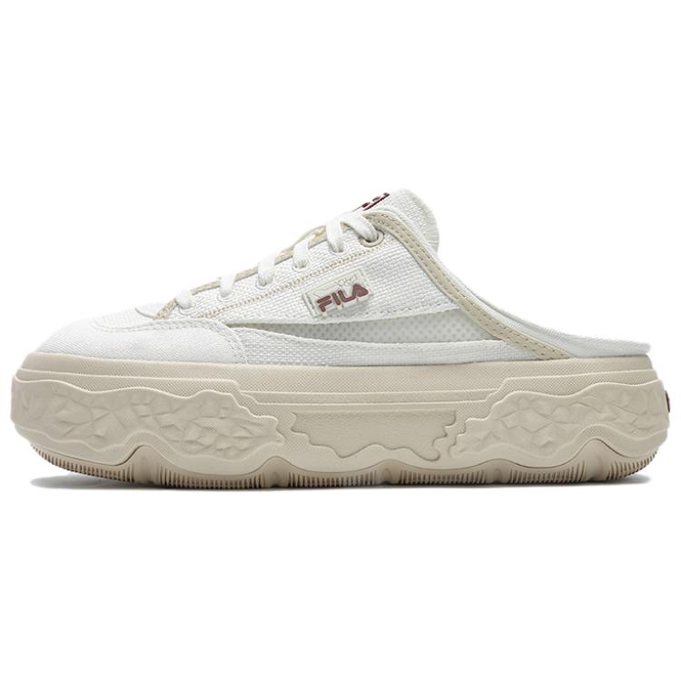 (Women) FILA ROCK Mule 'Slight White' F12W432307FWW
