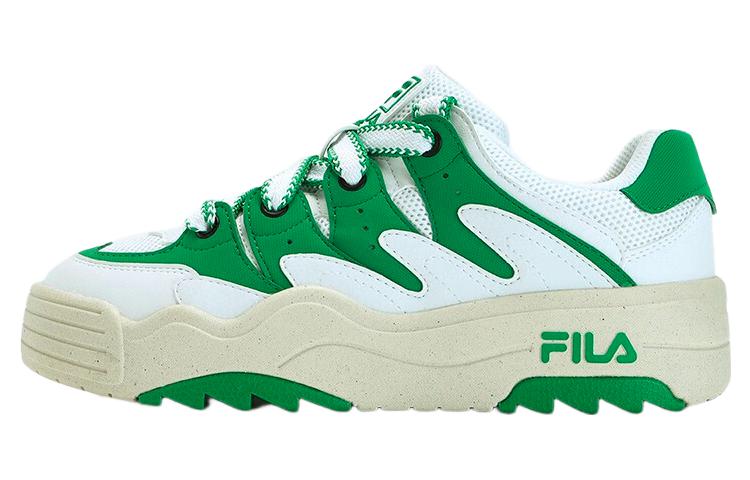 (Women) FILA Rosetta Low 'White Green' F12W331207FWJ