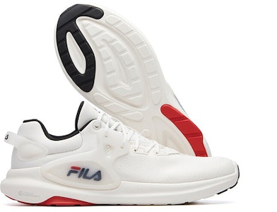 (W) FILA Sepatu Rendah 'Triple White' A12W112105FWA Details for (W) FILA Sepatu Rendah 'Triple White' A12W112105FWA