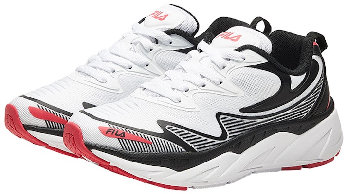 FILA斐樂 運動舒適 低幫 跑步鞋 女款 白黑 Lookbook FILA斐樂 運動舒適 低幫 跑步鞋 女款 白黑