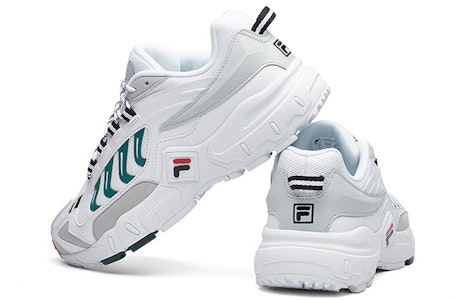 (W) 斐乐跑鞋 灰/白/绿 F12W031110FWG Lookbook (W) 斐乐跑鞋 灰/白/绿 F12W031110FWG