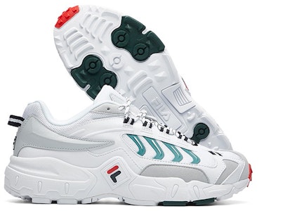 (W) 斐乐跑鞋 灰/白/绿 F12W031110FWG Shop (W) 斐乐跑鞋 灰/白/绿 F12W031110FWG