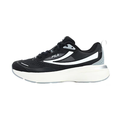 (W) FILA Running Shoes Low 'Black White'