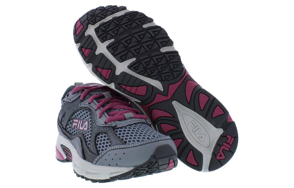 (W) FILA Running Shoes Low 'Grey Red' 圖 3