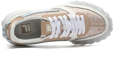 (W) 휠라 러닝화 로우 '화이트 쿠바 샌드' (깔끔한 화이트, 쿠바 샌드 포인트!) F12W144141FSC Lookbook (W) 휠라 러닝화 로우 '화이트 쿠바 샌드' (깔끔한 화이트, 쿠바 샌드 포인트!) F12W144141FSC