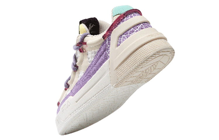 Shop (W) FILA サルト ロー (白/紫) F12W141225FSV