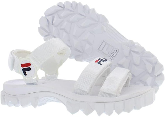 (Women) FILA Sandals 'Lightweight White Beach' 5SM00541125 Shop (Women) FILA Sandals 'Lightweight White Beach' 5SM00541125