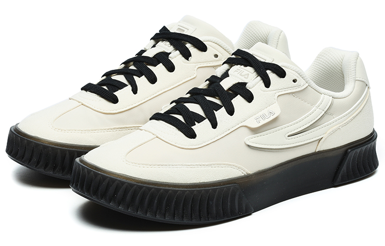 Order FILA斐樂 Shadow 時尚休閒 低筒 復古板鞋 女款 奶白