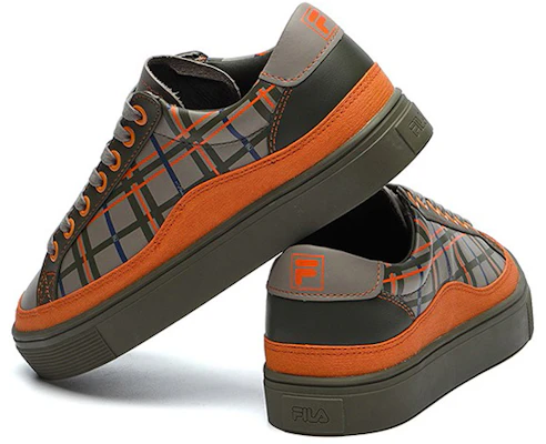 (W) Chaussures de Skate FILA ''Gris Orange'' F12W144305FFD Lookbook (W) Chaussures de Skate FILA ''Gris Orange'' F12W144305FFD