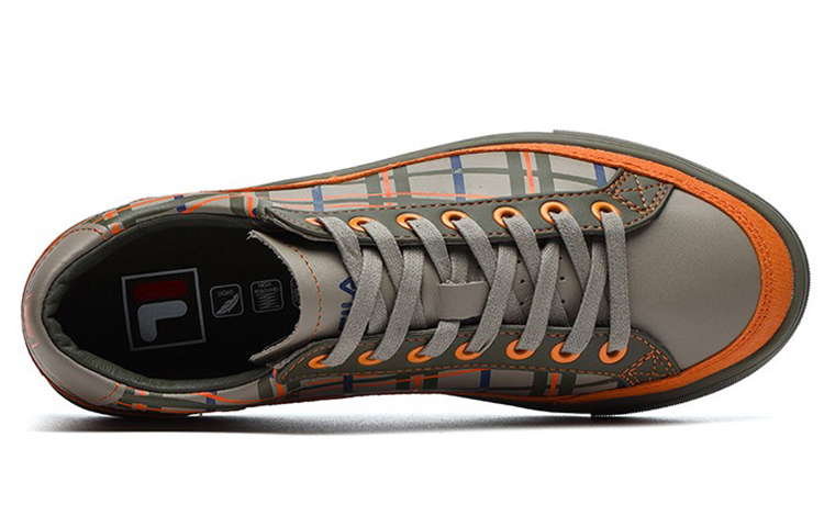 Shop (W) Chaussures de Skate FILA ''Gris Orange'' F12W144305FFD