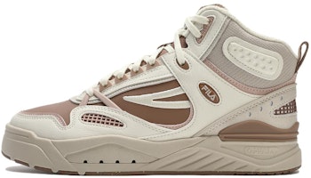 (Women) FILA Skate Shoes 'White Brown' F12W341214FBT (Women) FILA Skate Shoes 'White Brown' F12W341214FBT